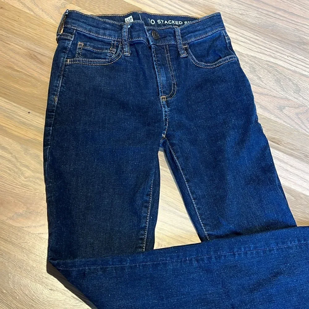 GAP Denim Size 10 Stacked Skinny Jeans